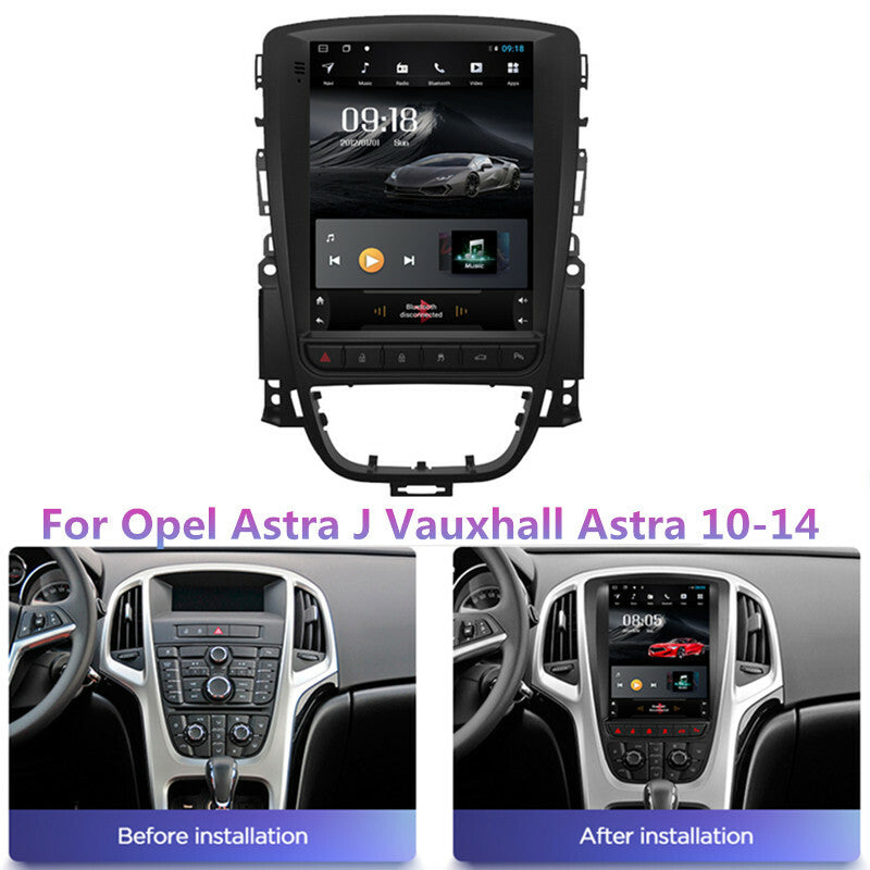 Android Multimedia Player Audio GPS NAV Stereo For 10-14 for OPEL ASTRA J for VAUXHALL