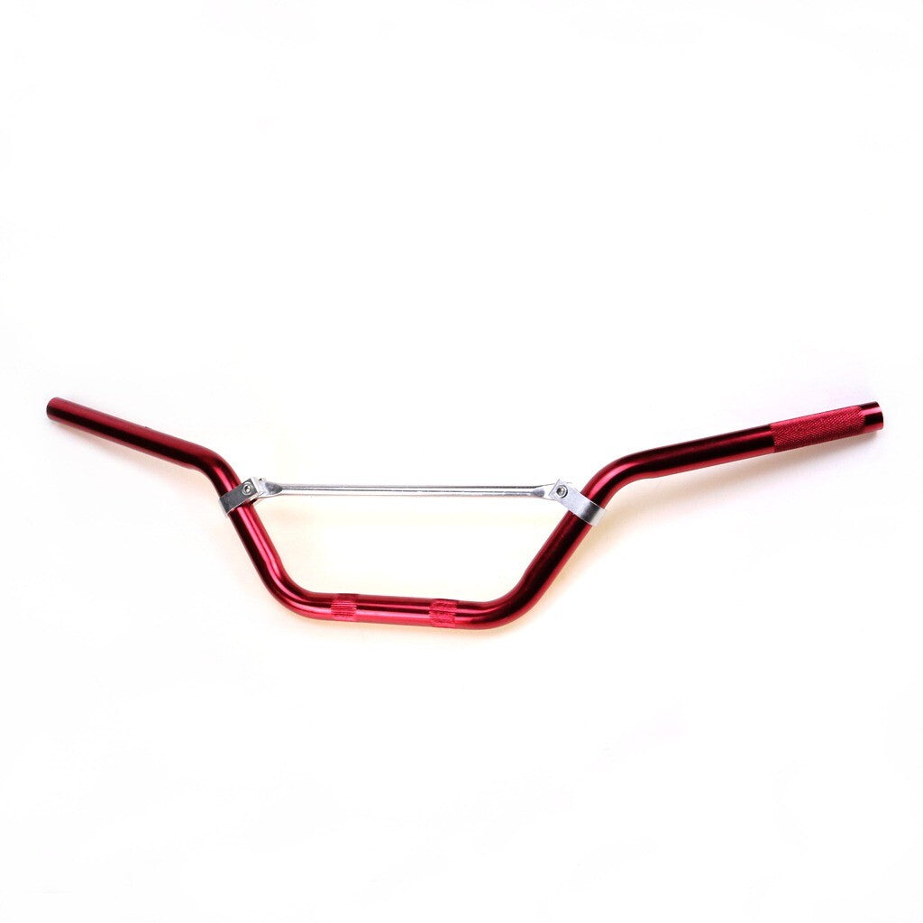 Red 22mm 7/8 inch handlebars suitable for Taodao 70cc 110cc Dirt Pit bikes CRF50 KX65 motocross bikes.