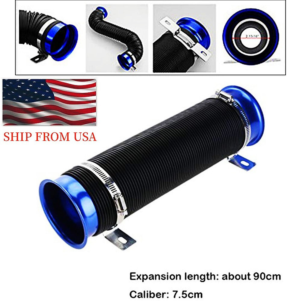 75mm General Motors Truck Turbo Multi-Flex Intake Hose with Clips n