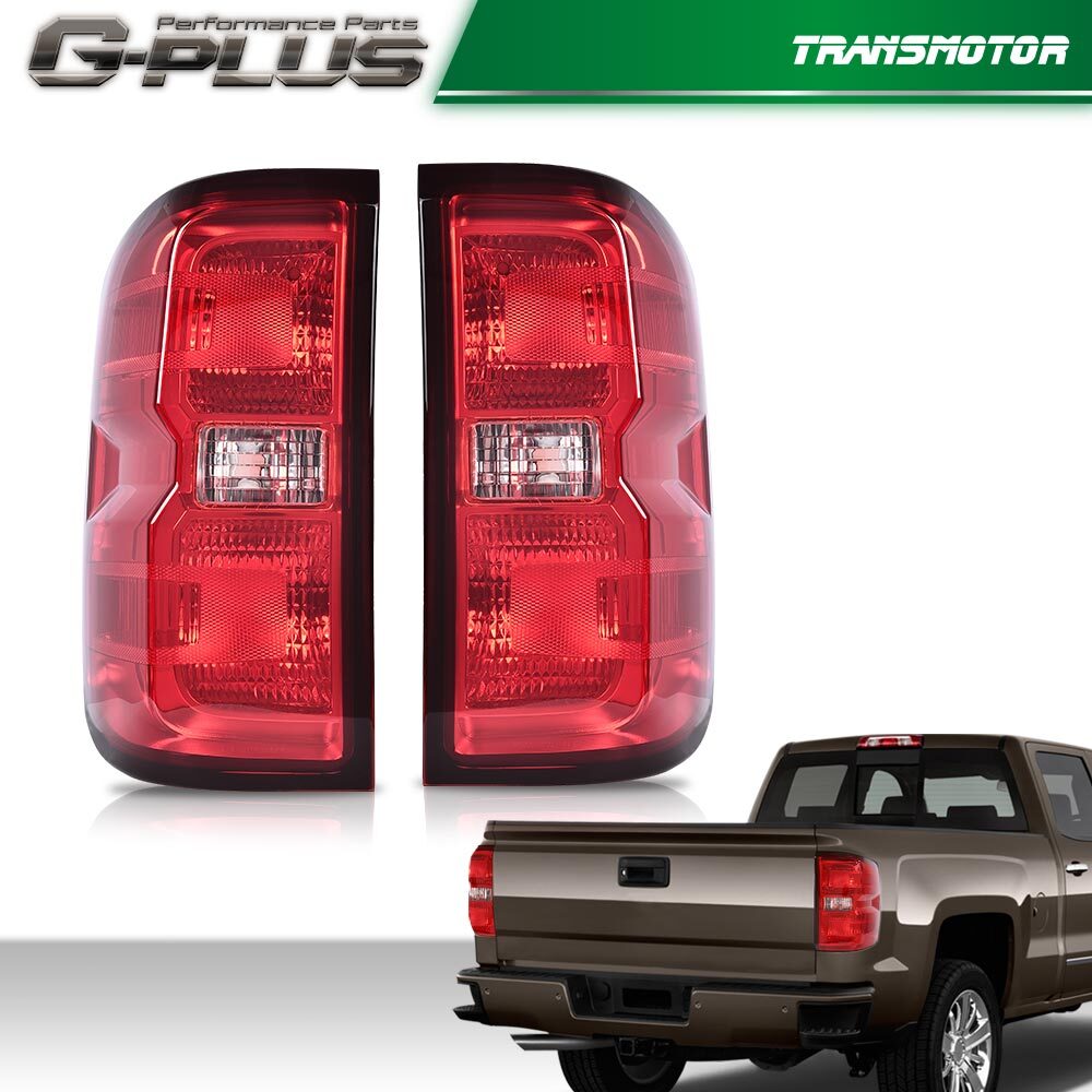 Paired taillight brake lights are suitable for Silverado 1500 2500 HD 3500 HD 2014-2018- v