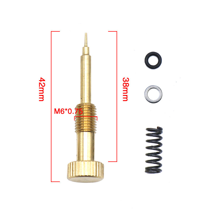 Mixture Screw Fuel Ratio Adjusting Screw Jet ForCV40 CVK34/36/40 Carburetor Q
