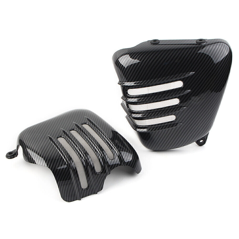 For T100 SE ACE Thruxton 900 Scrambler 01-15 Carbon Fiber Battery Side Cover