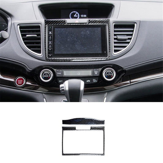 Carbon Fiber Fuel Tank Cap Panel Cover Trim For Rogue 2014-2016 v