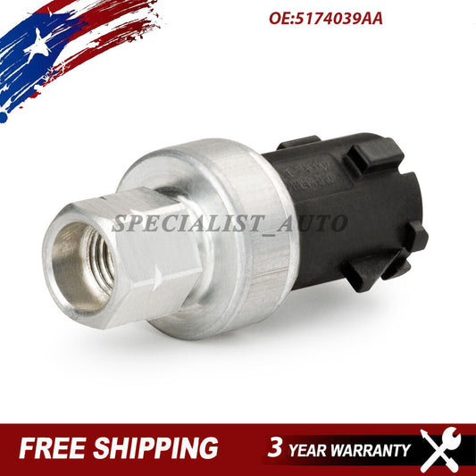 A/C Pressure Transducer Switch 5174039AA for Chrysler for Dodge for Jeep for Ram 2500 MT0614 Q