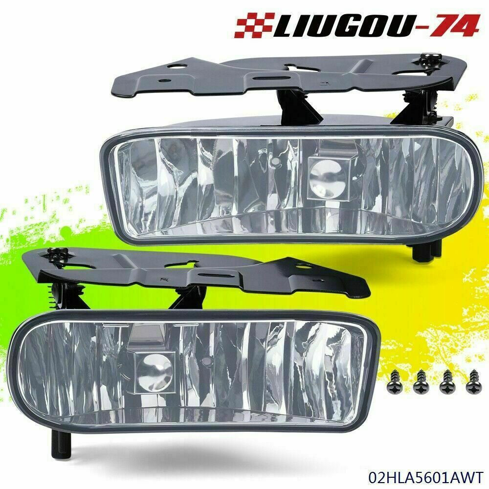 Transparent lens fog light with bulb set suitable for Cadillac for Escalade from 2002 to 2006- v