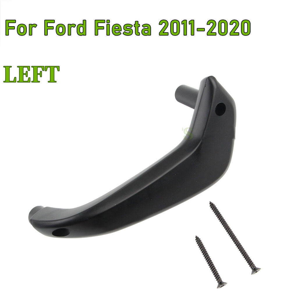 Black ABS Power Window Driver Inner Door Pull Handle For 2011- 2020 Fiesta v