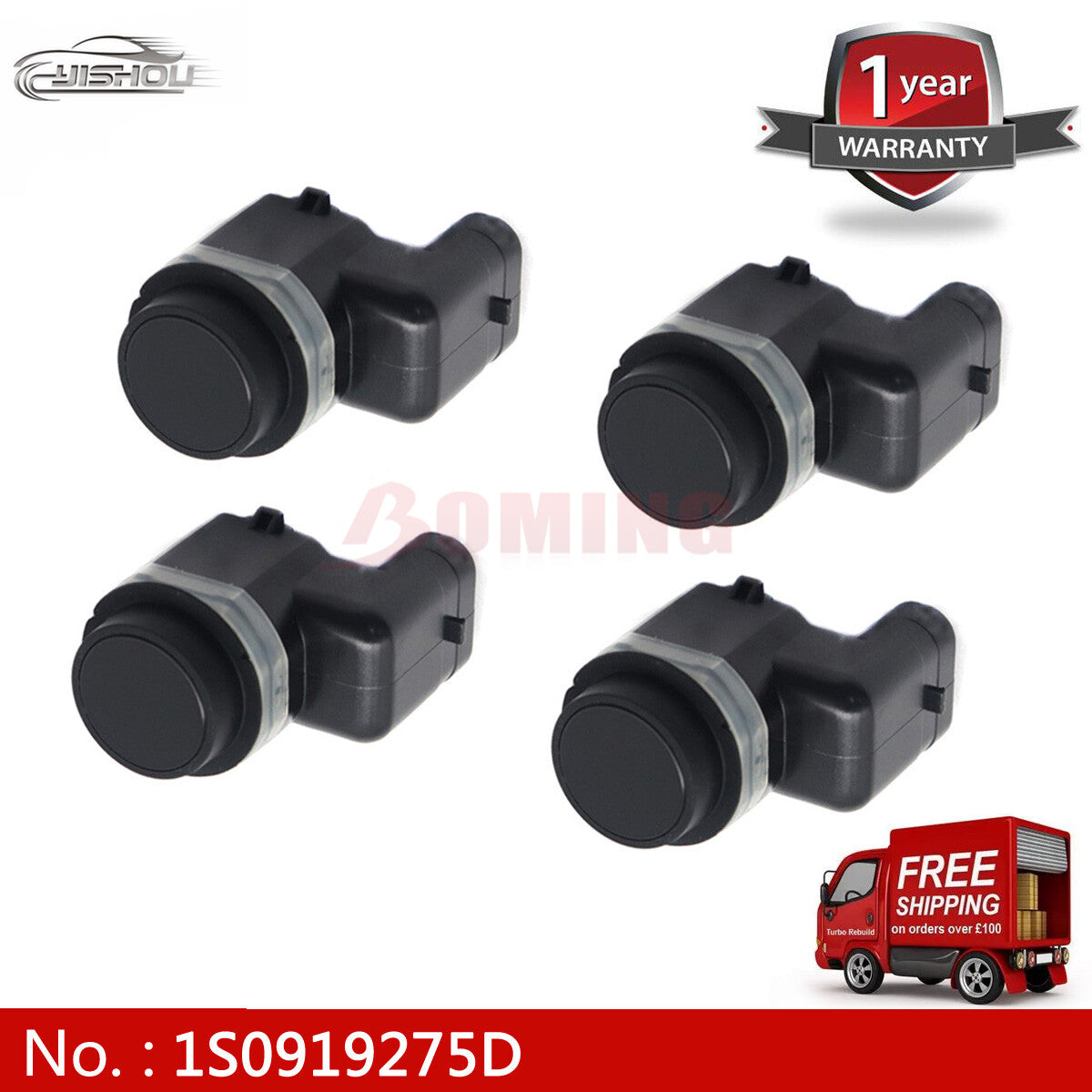 1S0919275D 4X New PDC Parking Bumper Sensor for Audi A1 A3 for VW for Golf 1S0919275AGRU Q