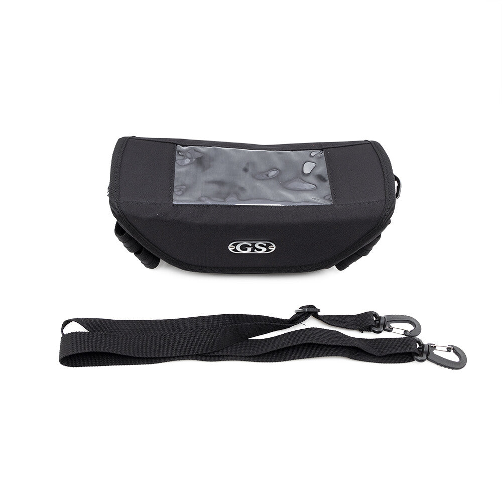 Black Handlebar Waterproof Travel Bag Navigation Bag for BMW R1200GS R1250GS ADV Q