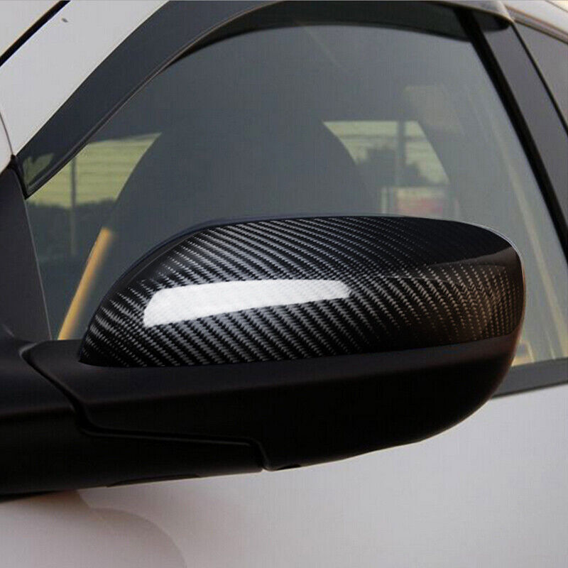 For 2003-2011 for Mazda RX-8 RX8 Real Carbon Fiber Side Rearview Mirror Cover Trim n
