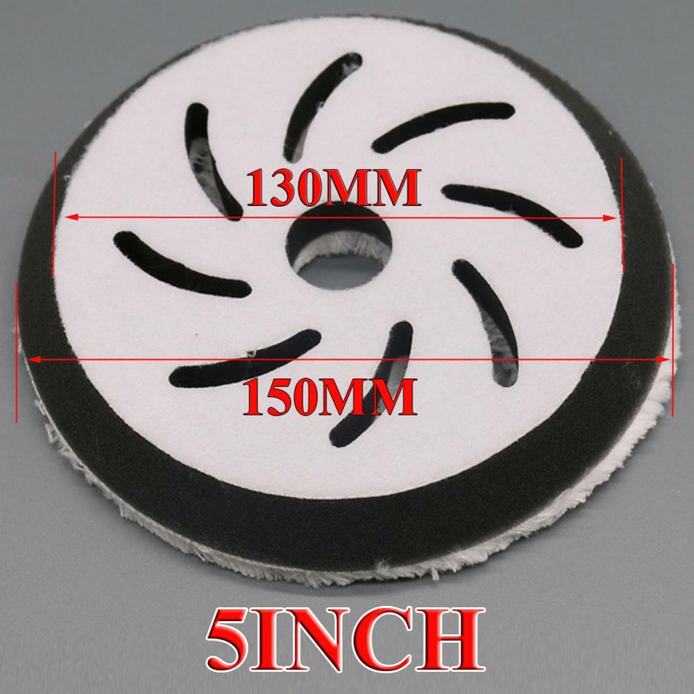 5/6 inch Automotive Microfiber Polishing Pad Details: Durable Sponge Cushion for Wheels