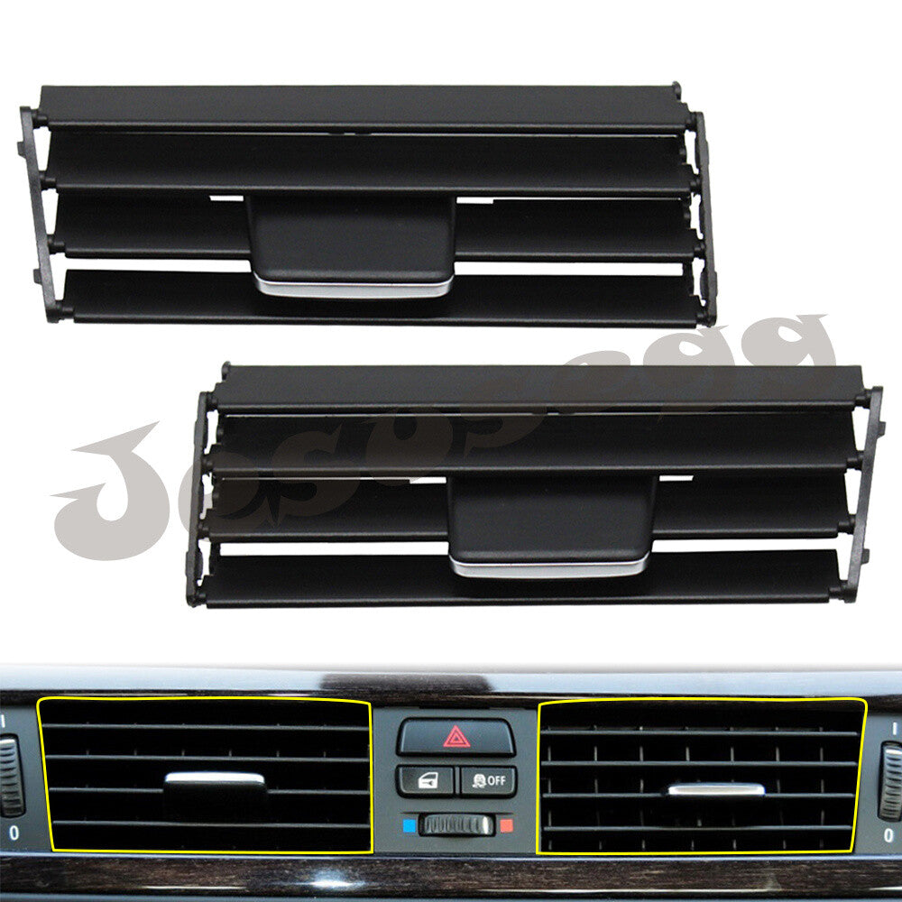 Front RHLH Middle Console Grill Dash AC Air Vent for BMW E90 E91 E92 E93 318i Q