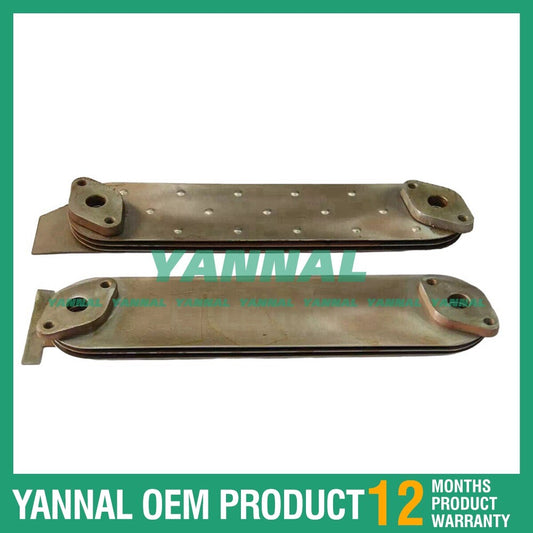 4BD1 oil cooler core is suitable for Isuzu engine parts.