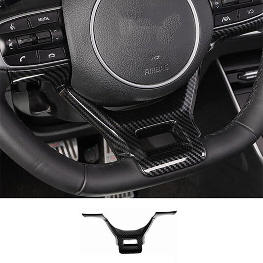 for Hyundai for Elantra 2021-2023 Carbon Fiber Style ABS Car Door Handle Cover Trims v