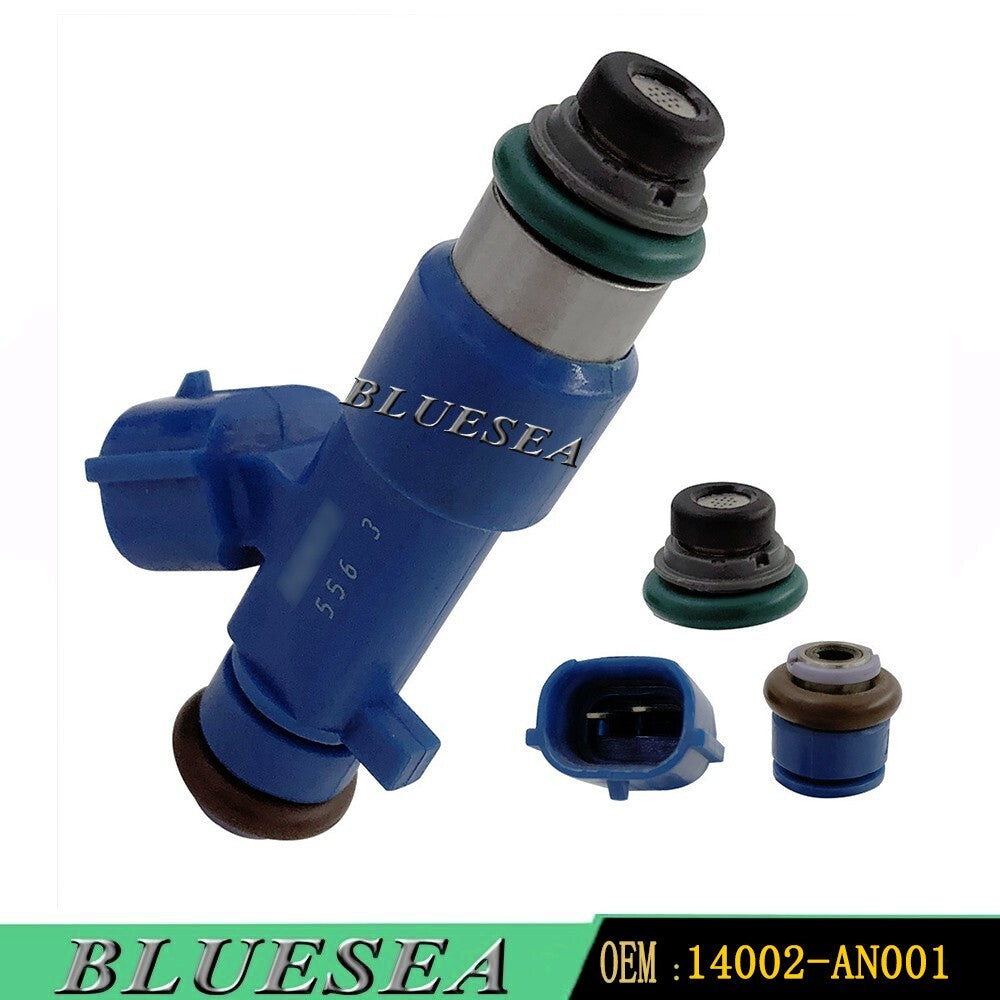 6 PCS NEW 550cc Fuel Injectors for Infiniti G37 for Nissan GT-R V6 3.8L 14002-AN001