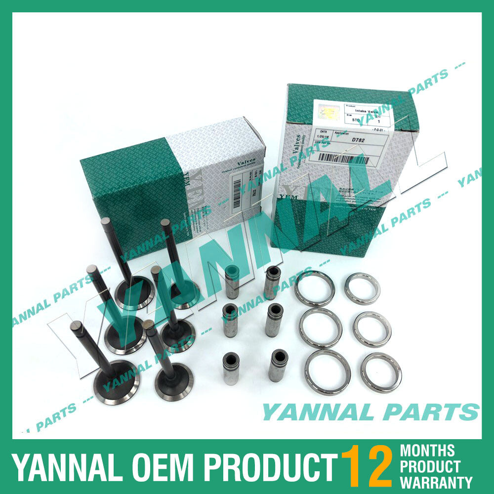D782 valve guide is suitable for engine parts.
