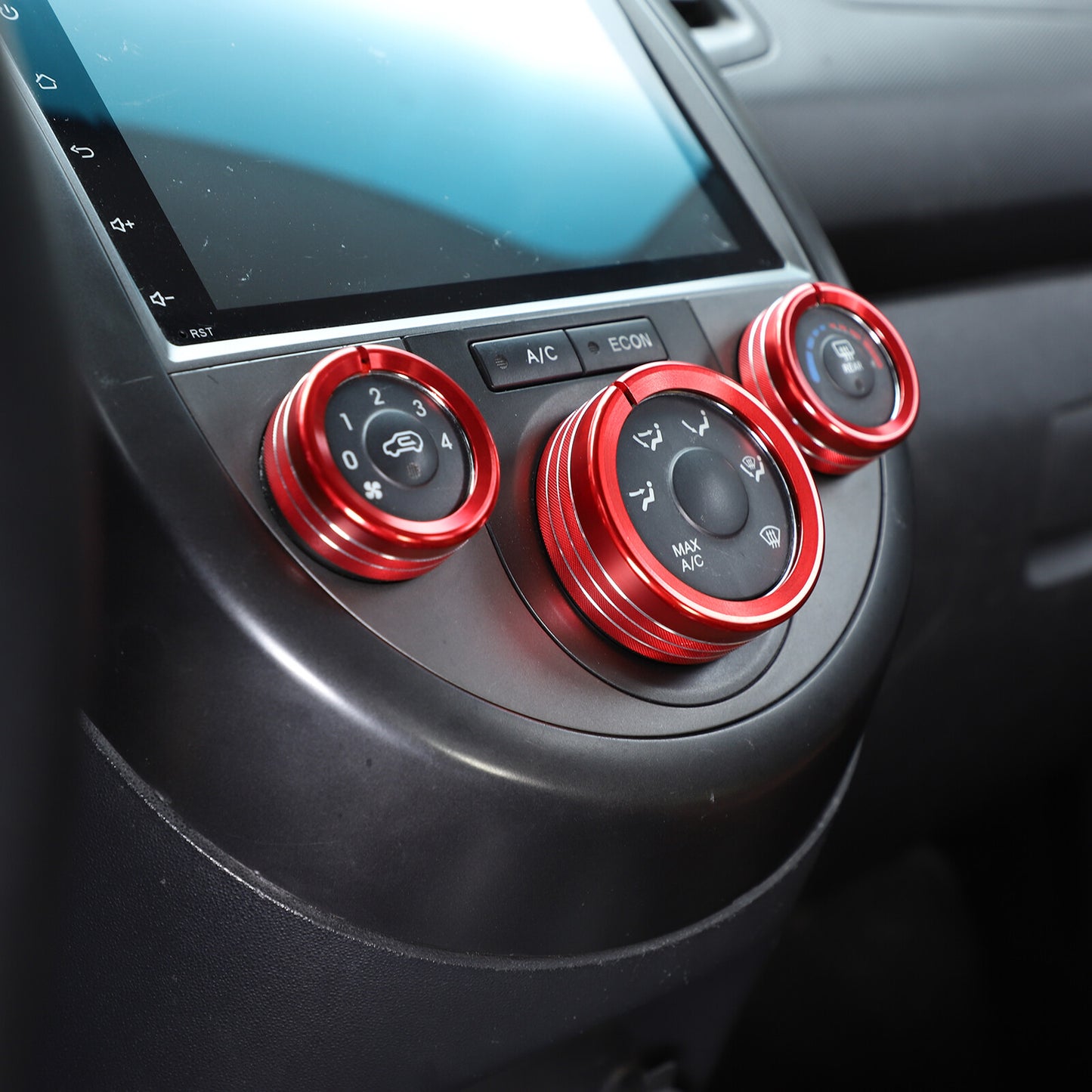 Steering wheel panel controls carbon fiber trim for Corvette C8 2020 - 2023- v