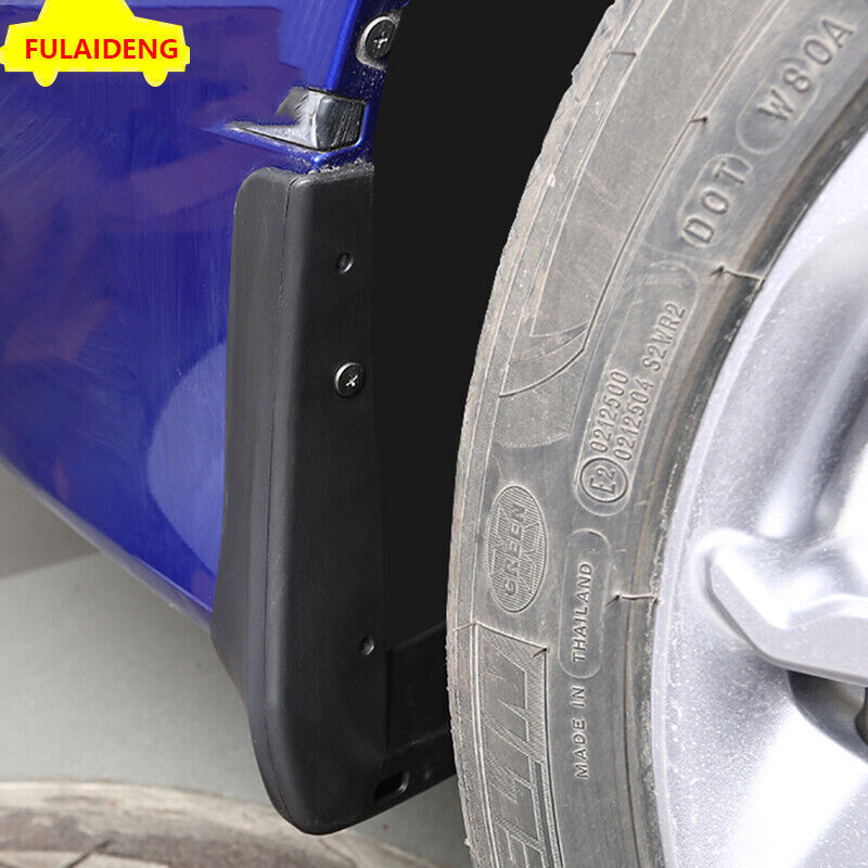 Black Mud Flap Splash Guard Mudguard Mudflap Fender for Honda Accord 2018-2021
