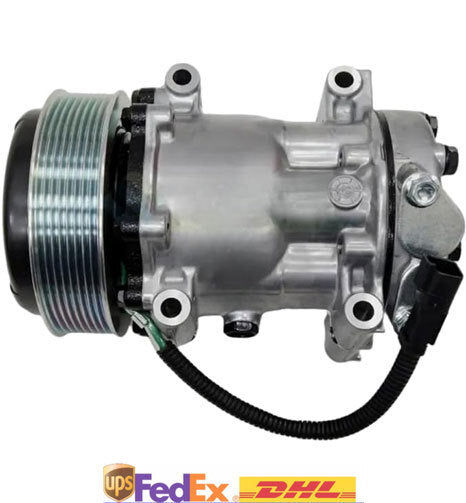 A/C Compressor 372-9493 For Caterpillar 312D2 312E 313D2 316E L 318D2 L 318E L