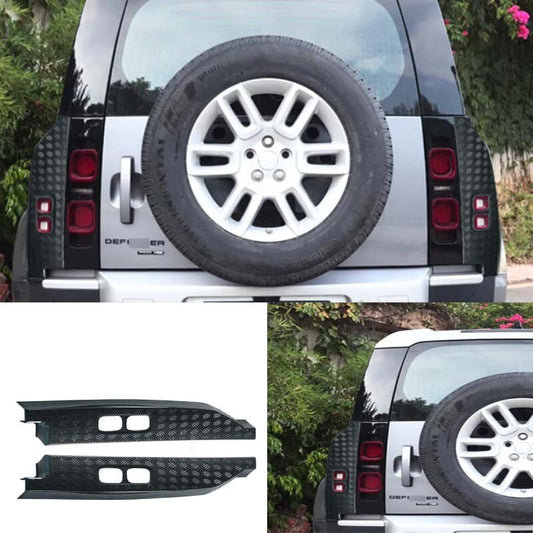 Rear Tail Light Protection Board for Land Rover for Defender 2020-2023 Carbon Fiber