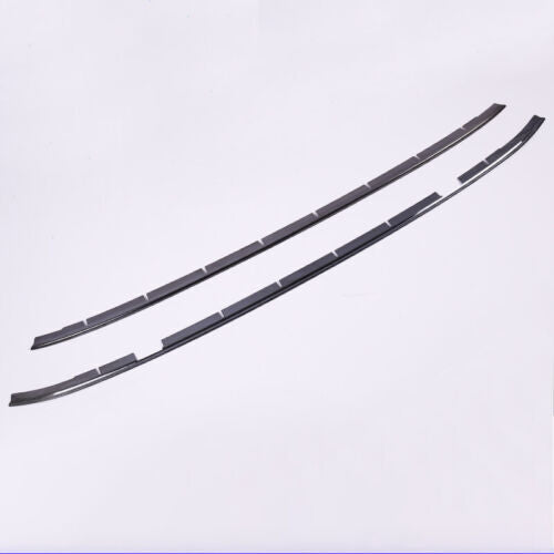 for Volkswagen Atlas 2018-2021 Black Front Lower Mesh Grille Grill Strip Trim