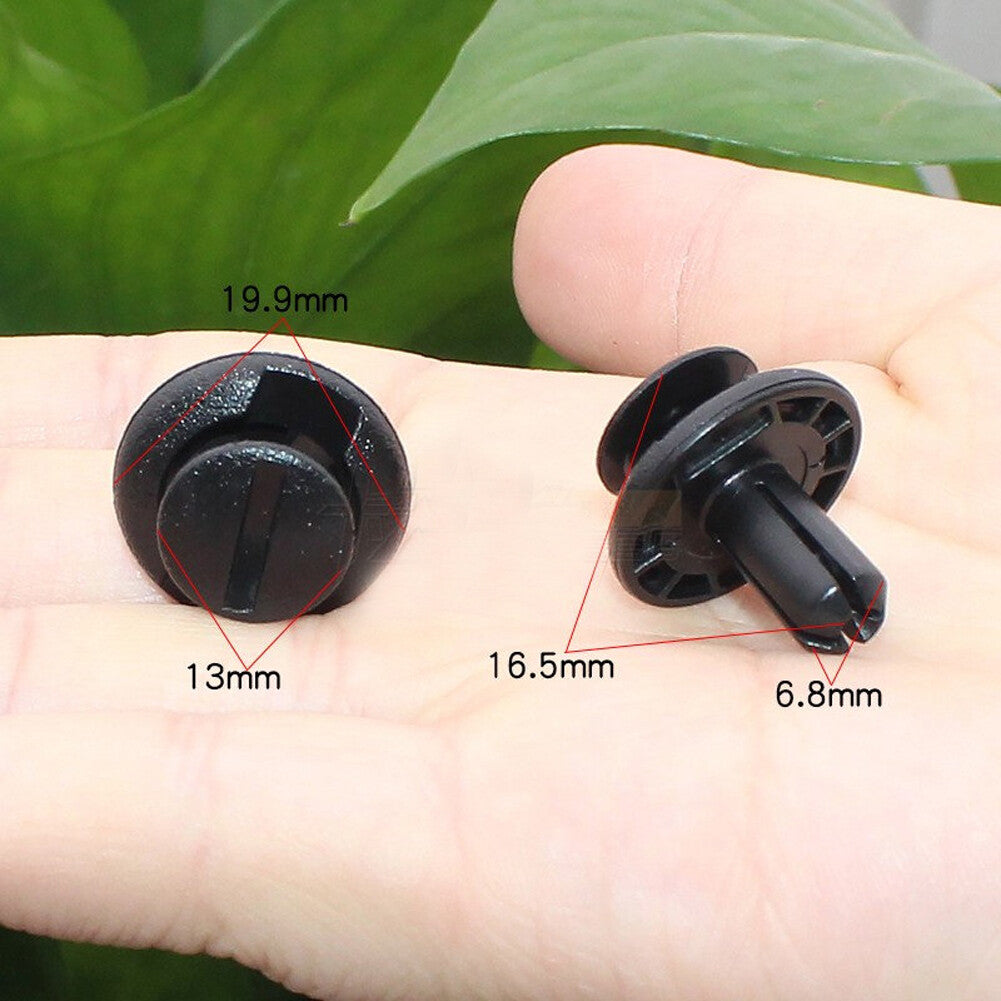 10 Car Engine Air Cleaner Inlet Duct Fastener Clips for Subaru