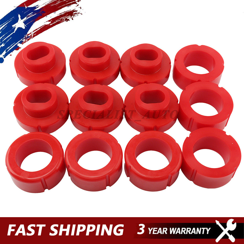 7-108 Suitable for 1981-87 for Chevrolet C/K 10-30 2/4WD Body Mount - Red Prothane
