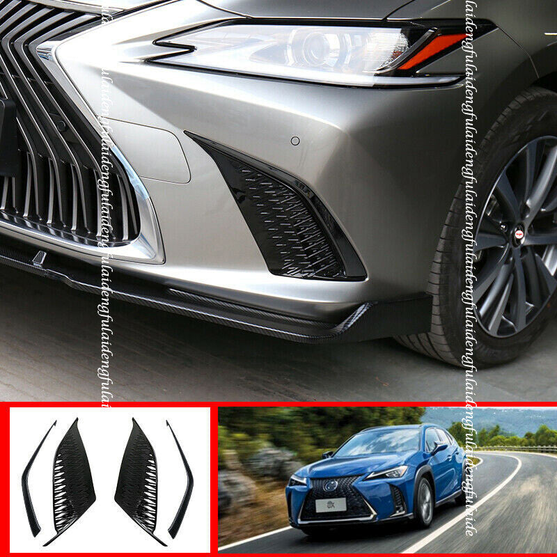 for Lexus ES350/300H/250 19-22 Car Front Bumper Side Fog Lamp Grille Cover Trim