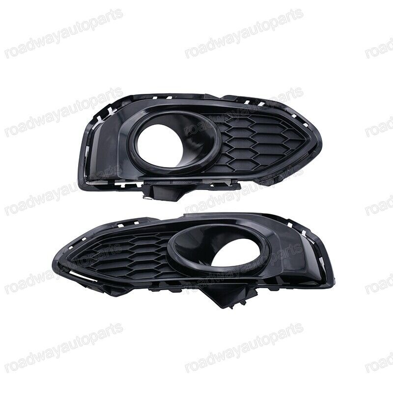 Left Right Front Bumper Fog Lamp Light Cover Bezel for Honda Fit 2017-2018 2X