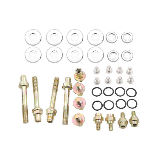 B-SERIES ALUMINUM Engine VALVE COVER WASHER SEAL BOLT NUT KIT B16 B18 Silver Q