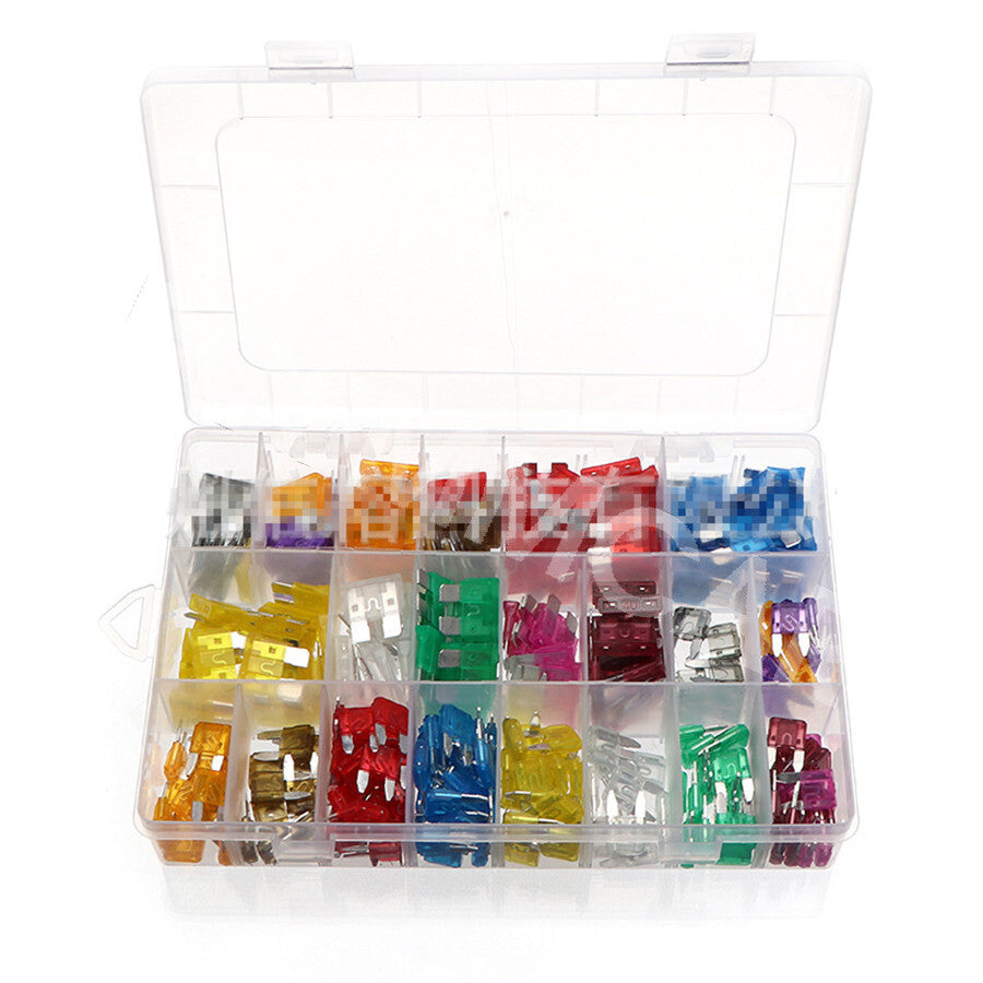 Medium Small Car Fuse Assortment Assorted Kit Blade Auto 300Pcs Truck Motorcycle