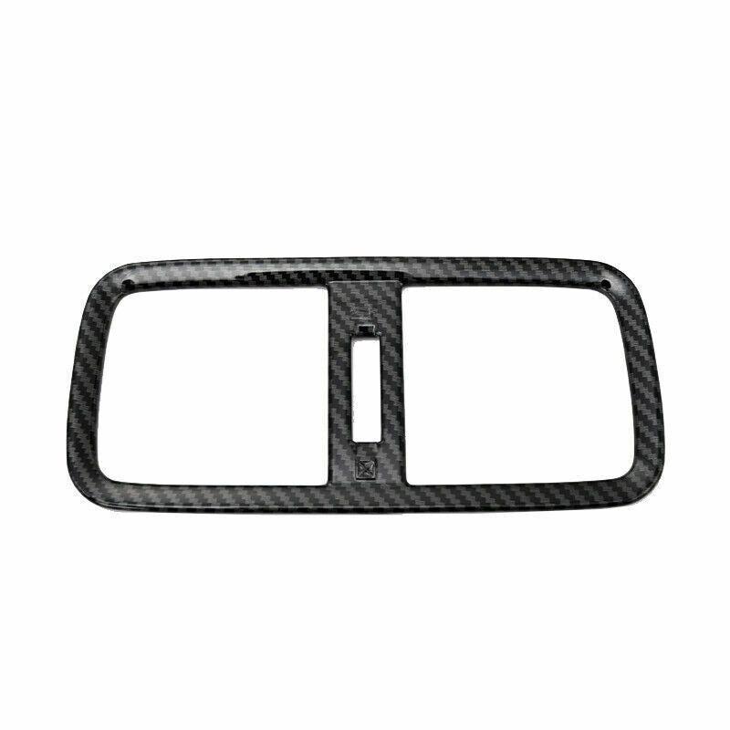 Rear Air Outlet Vent Frame Trim 1X Fit for Honda CRV CR-V 2012-2016 Carbon Fiber