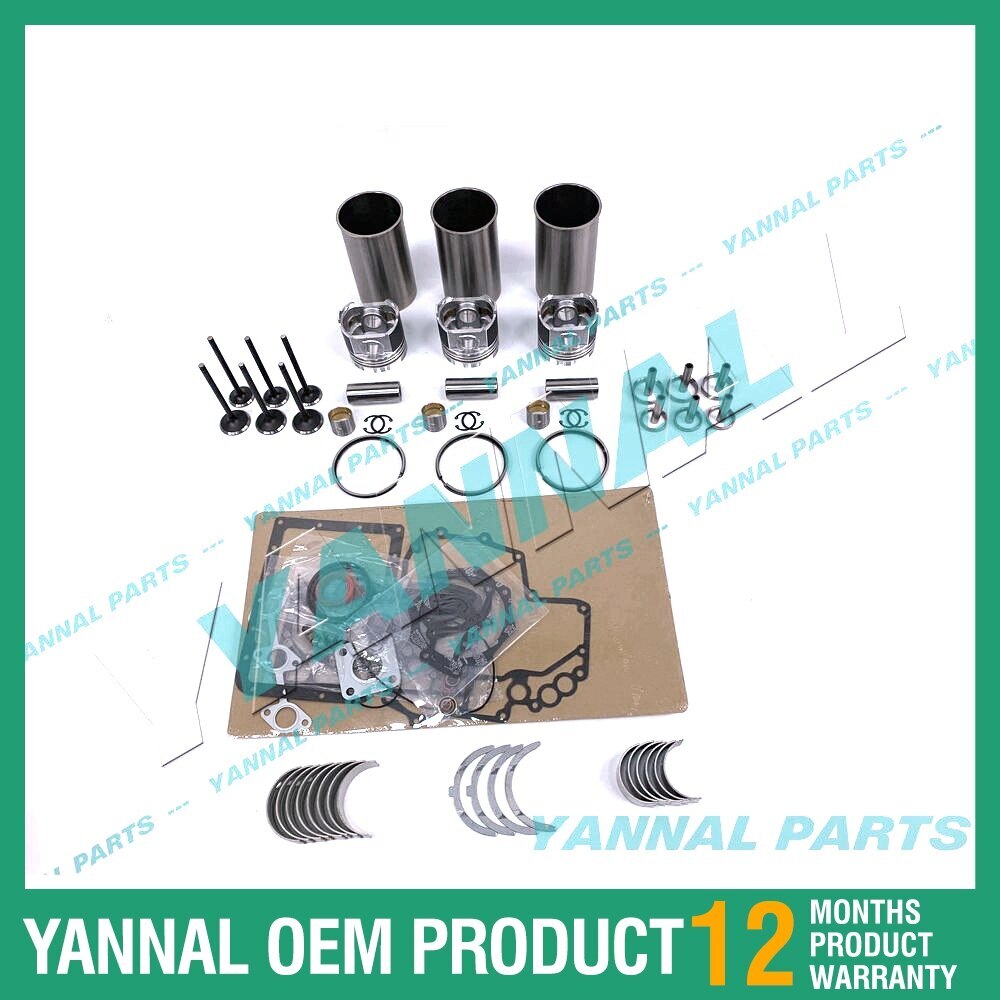 new Overhaul and Rebuild Kit for Kubota M4500DT Tractor with S2600A Engine
