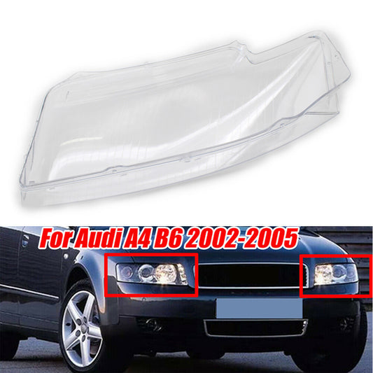 1Pc Right Side Headlight Headlamp Lens Cover for Audi A4 B6 2002-2005 04