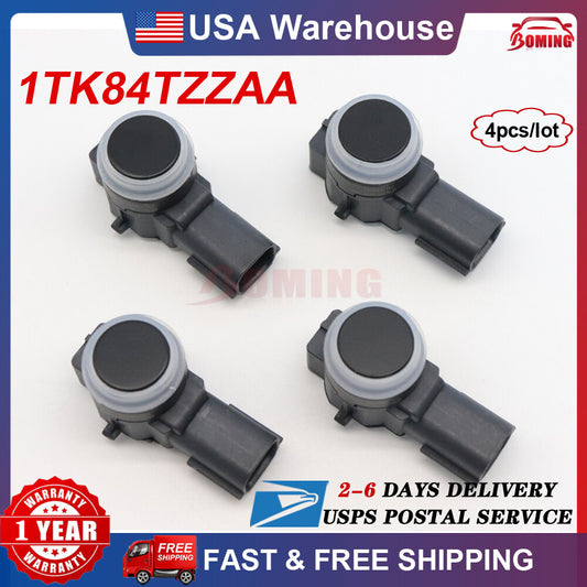 4-piece 1TK84TZZAA auxiliary PDC parking sensor bumper reverse fits for Jeep Grand Cherokee Q