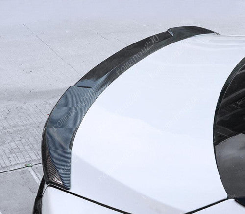 for Nissan Sentra 2020-2023 Rear Tail Trunk Spoiler Wing Lip Carbon Fiber ABS 1x