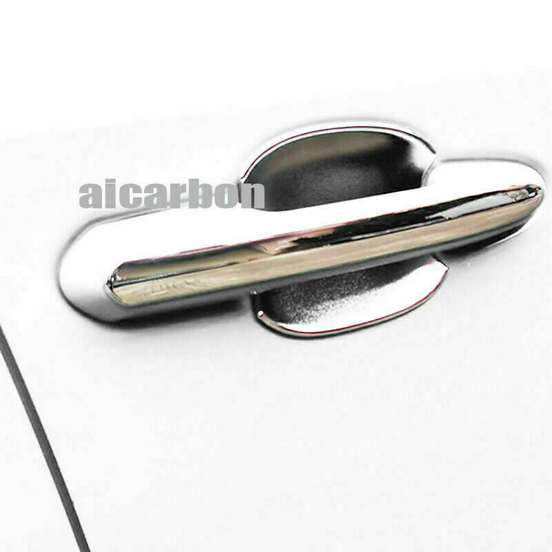Chrome External Door Handle Bowl Cover Trim for Toyota Highlander 2020-2023