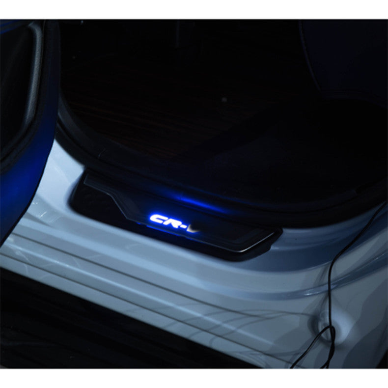 for Honda CR-V 2017-2022 Illuminated LED Door Sill Scuff Plate Guard Cover Trim