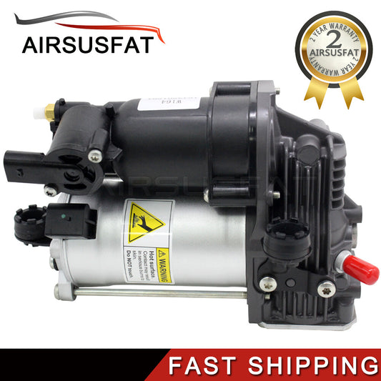 Air Suspension Compressor W/ Bracket Bushing for Mercedes GL450 ML350 W164 07-12