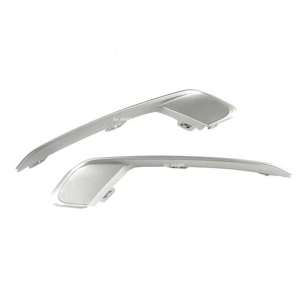 Pair Front Left  Right Side Bumper Cover Grille Clip Fits 2015-2017 for BMW X3 Q