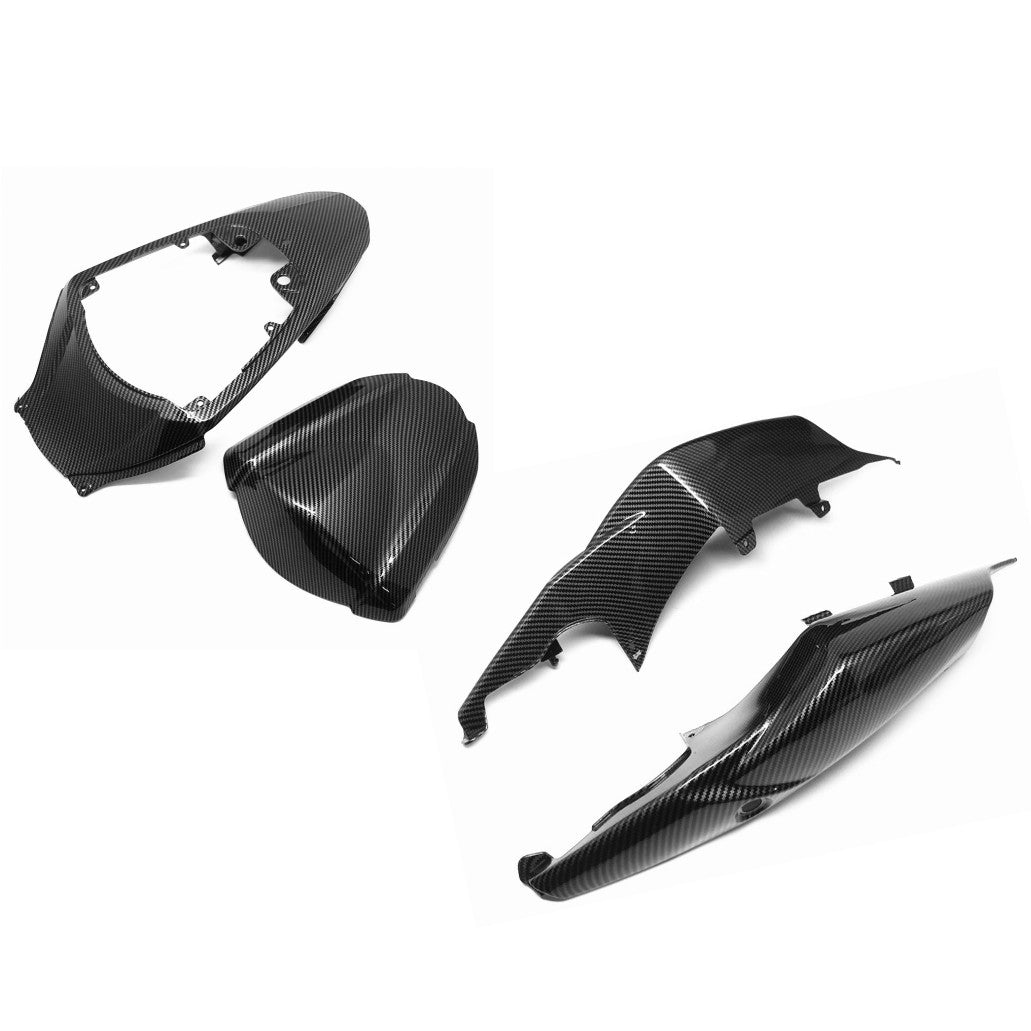 Carbon Fiber Rear Side Tail for Seat Fairing Set for Suzuki GSX-R 1000 2007 2008