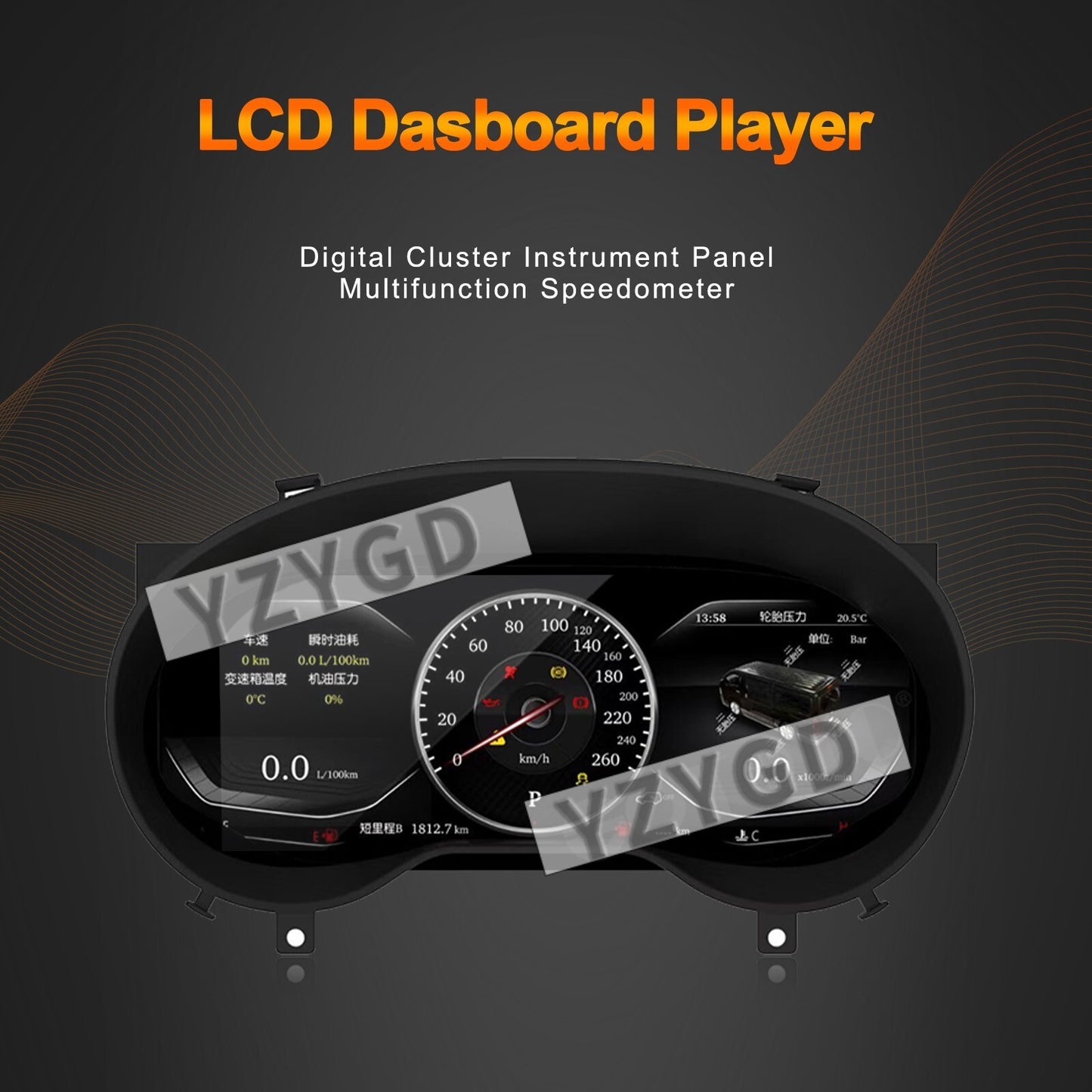 for Mercedes for Benz GLA/CLA-Class X156 C117 Instrument Digital Cluster Speedometer Q