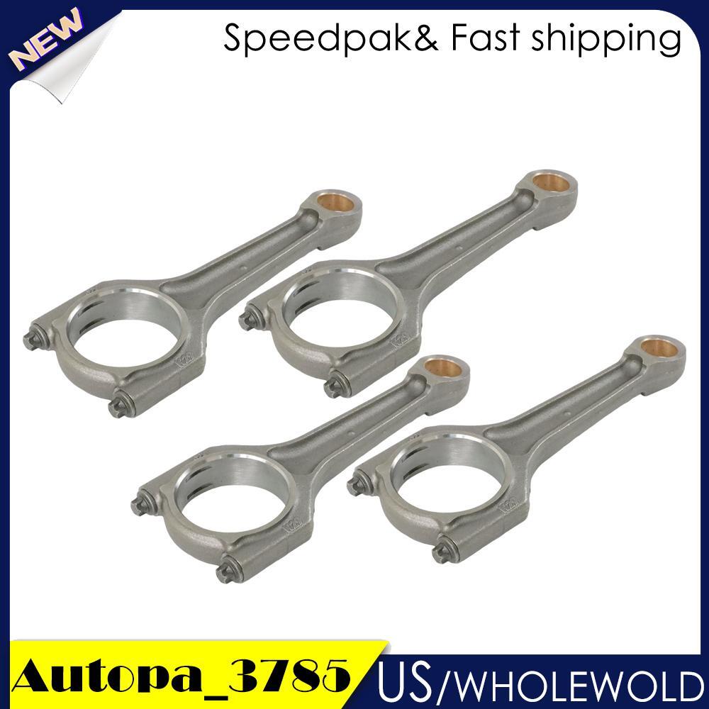 4PCS Engine Connecting Rods 11247589533 Applied for B-M-W N42B N42B20N N45B20A