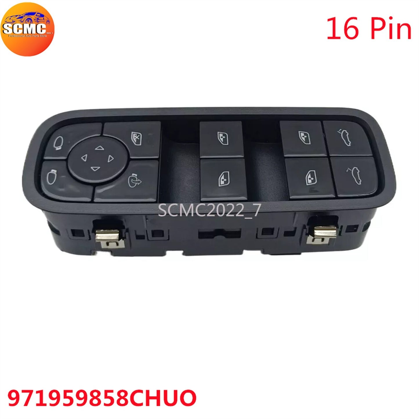 Left Front Power Window Switch for Porsche for Panamera for Cayenne 2016-2018 971959858
