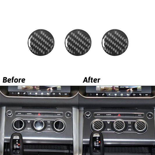 3Pcs Red Carbon Fiber Interior Steering Wheel Set Cover Trim For Z4 E89 v