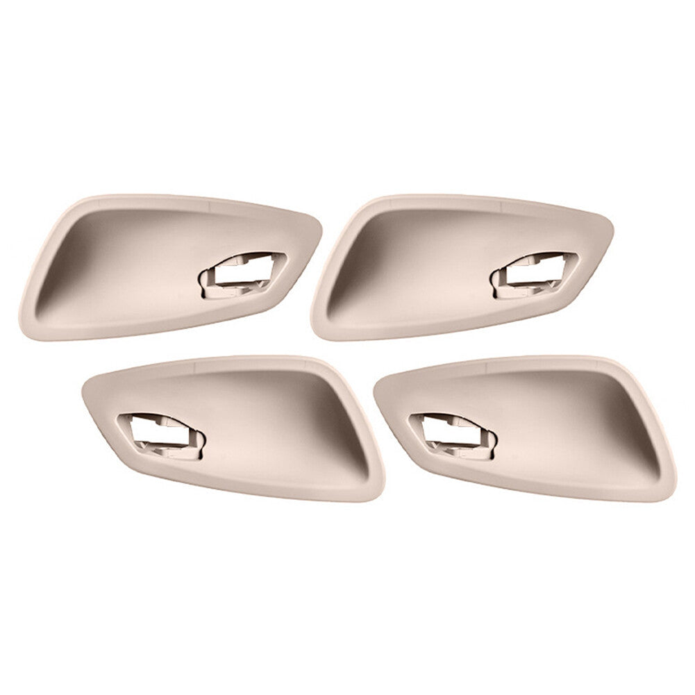 Inner Interior Door Handle Bowl Cover for BMW 3 Series E90 2005-2012 Beige 4PCS