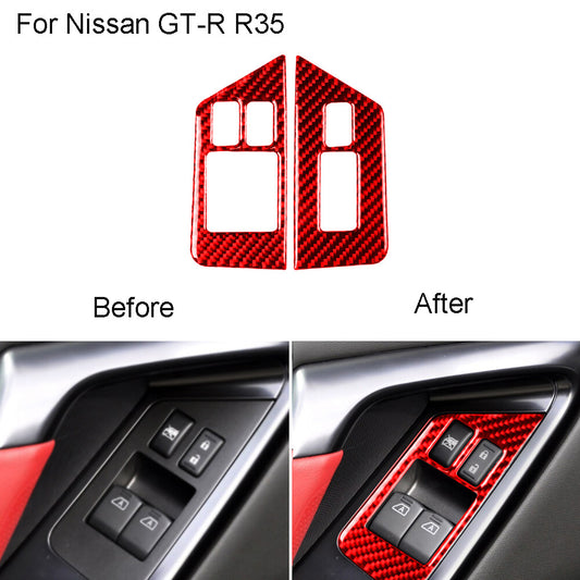 Carbon Fiber Rear Air Conditioning Vent Panel Cover Trim for Acura TL 2004-2008 v