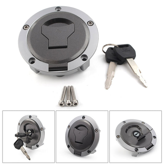 Motor Fuel Gas Cap Tank Lock w/Key for Honda MSX125 2016-2019 CBR1000RR 18-19
