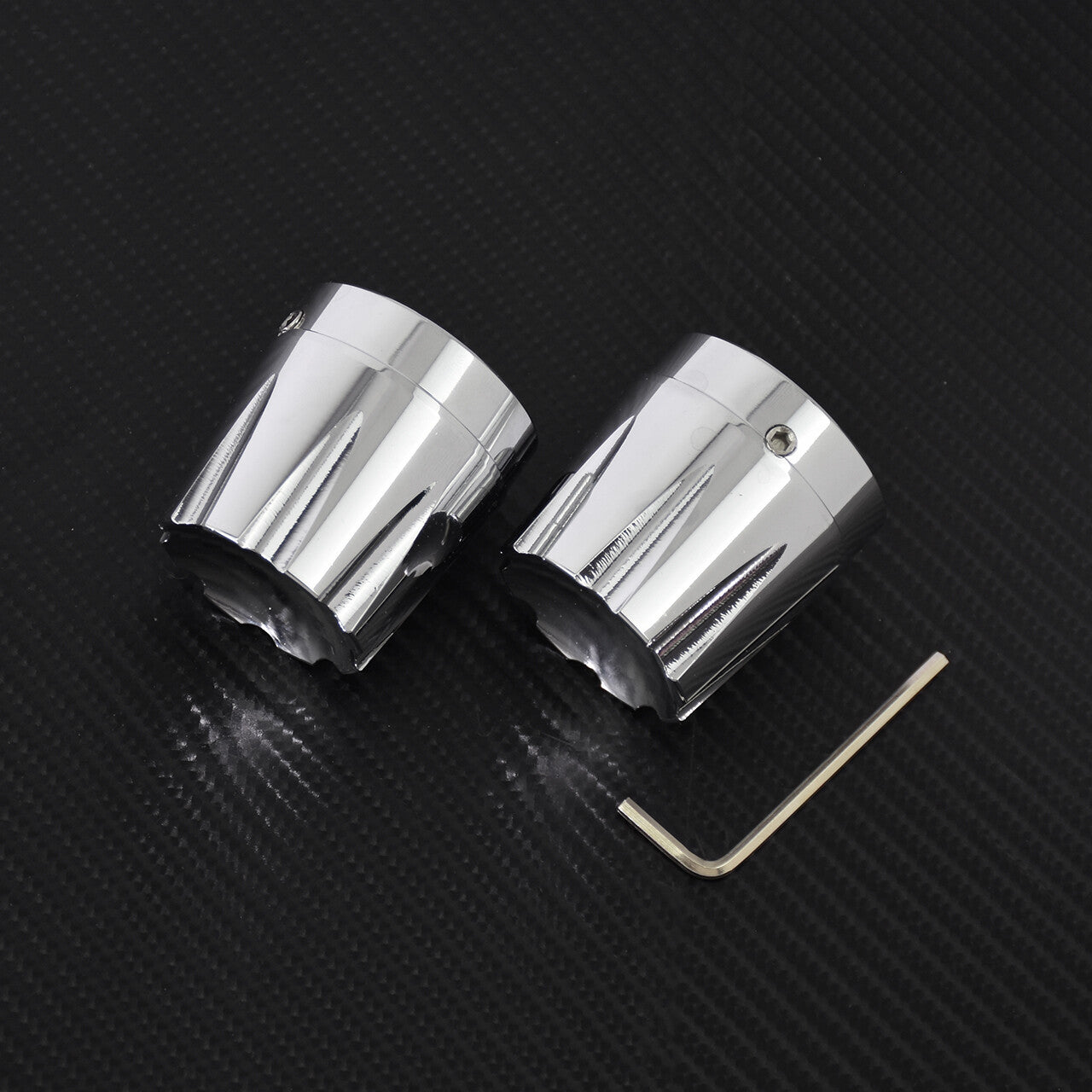 29 MM Front Axle Nut Cover Bolt Fit for Harley Softail 07-up Touring Dyna 08-up Q