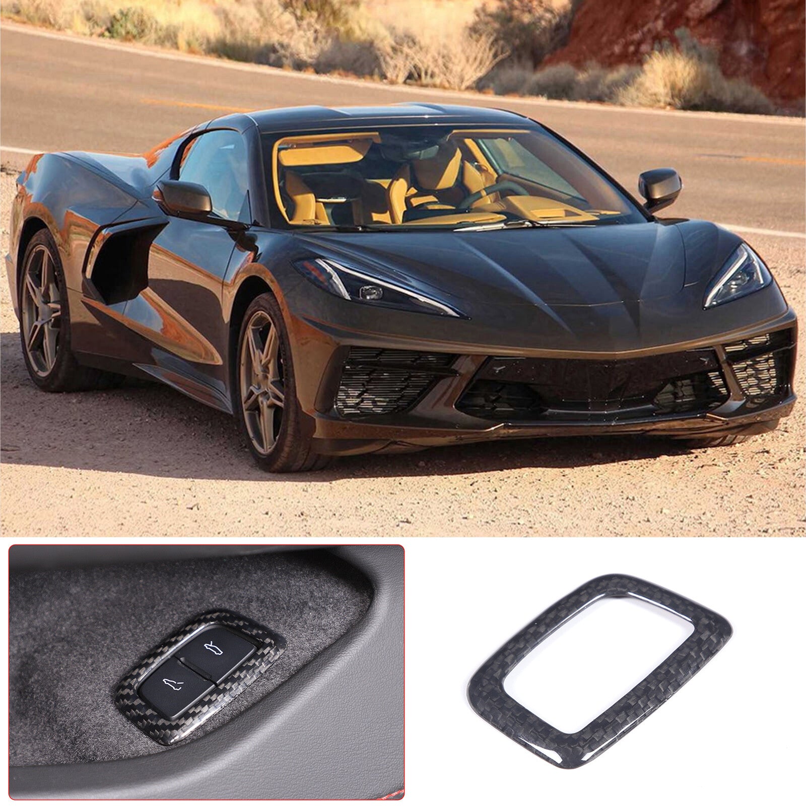 Dashboard Storage Box Cell Phone Holder Mount for Frontier 2022 - 2024- v