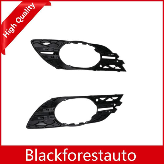 2PC Front LH+RH Bumper Fog Light Lamp Cover Grill Trim for Mercedes E-Class W211